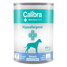 Calibra Vet Diet Dog Hypoallergenic Insectos Salmon - Wet food for dogs with allergies