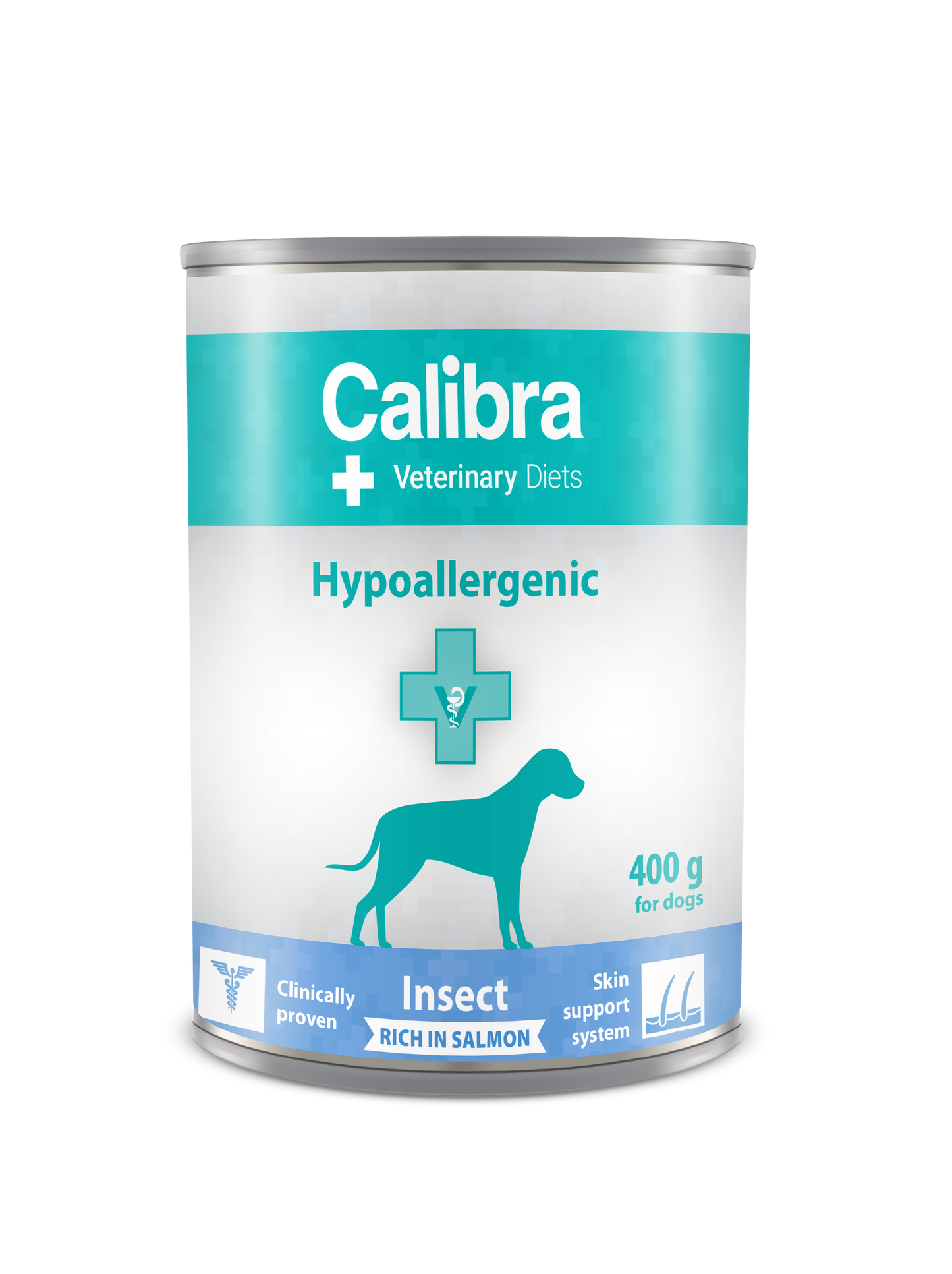 Calibra Vet Diet Dog Hypoallergenic Insectos Salmon - Ração húmida para cão com alergias