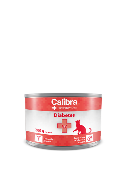 Calibra VD Gato Diabetes - Ração húmida para gato com diabetes