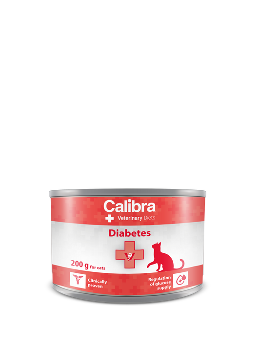 Calibra VD Gato Diabetes - Ração húmida para gato com diabetes