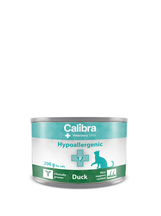 Calibra Vet Diet Gato Hipoalergénico - Ração húmida para gato com alergias