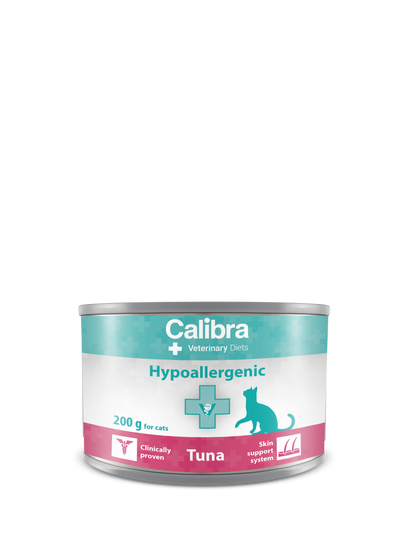 Calibra Vet Diet Cat Hypoallergenic Atun - Ração húmida para gato com alergias