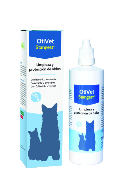 Otivet Solucion Limpiadora Otica - Solución limpiadora para perro para higiene auricular