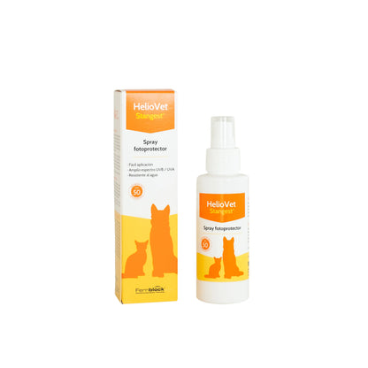HELIOVET SPRAY FOTOPROTECTOR FPS50 - Spray fotoprotector para perro y gato
