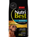 Picart Nutribest High Premium Activity Cão Adulto - Frango e Arroz