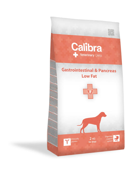 Calibra Vet Diet Gastrointestinal Low Fat Cão Salmão - Ração seca para cão com problemas gastrointestinais