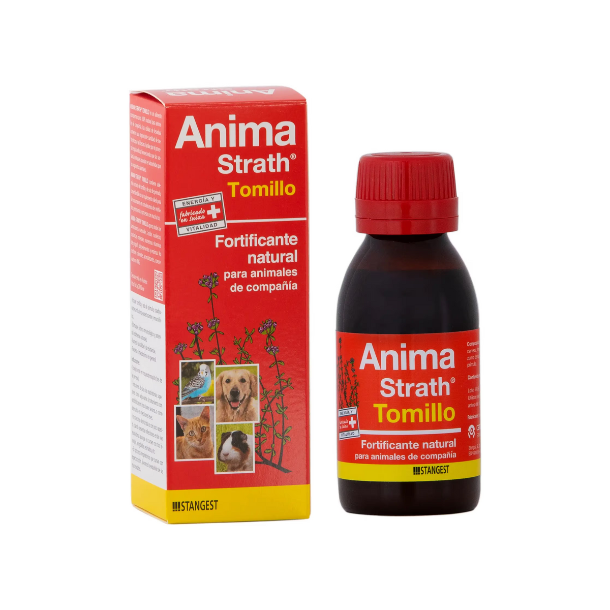 ANIMA STRATH TOMILLO - Supplement for dogs and cats for coughs