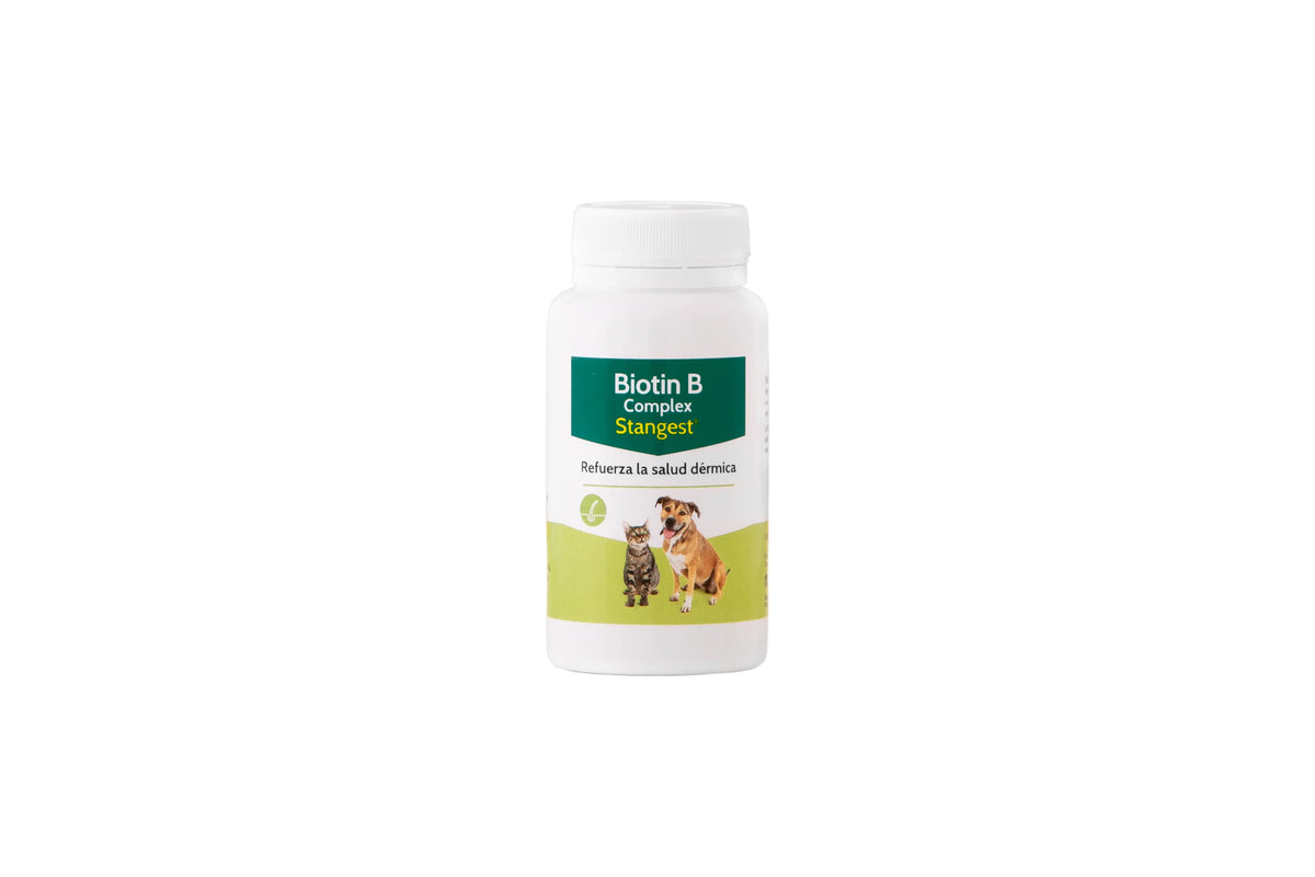 BIOTIN B COMPLEX - Suplemento para perro y gato para piel y pelo