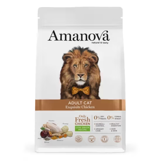 AMANOVA GATO ADULT FRANGO & QUINOA LOW GRAIN
