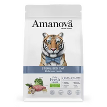 AMANOVA STERILISED CAT LAMB & QUINOA LOW GRAIN