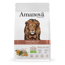 AMANOVA GATO STERILISED FRANGO & QUINOA LOW GRAIN