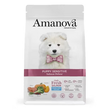 AMANOVA PUPPY SENSITIVE ALL BREEDS SALMAO &ABOBORA