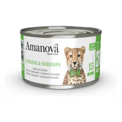 AMANOVA 15 LATA GATO SARDINHA & CAMARAO GELEIA