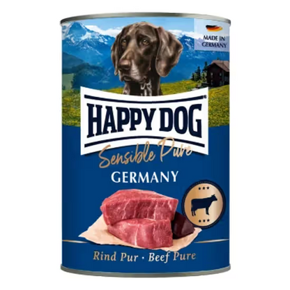 Happy Dog Sensible Pure Germany Adult Dog Beef Grain-Free - Wet food for dogs with food sensitivities