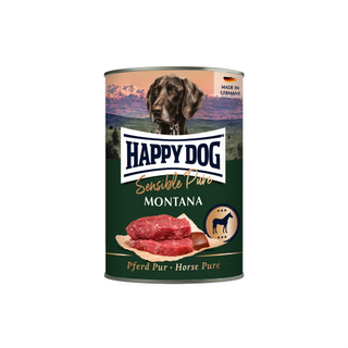 Happy Dog Sensible Pure Montana Adult Dog Horse Grain-Free - Wet food for dogs with food sensitivities