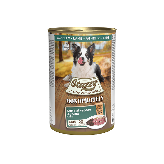 STUZZY MONO PERRO HUMEDO CORDERO | 400GR