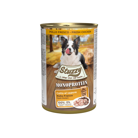 STUZZY MONO WET DOG FOOD CHICKEN | 400G