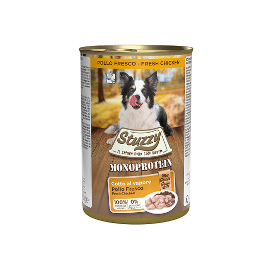 STUZZY MONO WET DOG FOOD CHICKEN | 400G