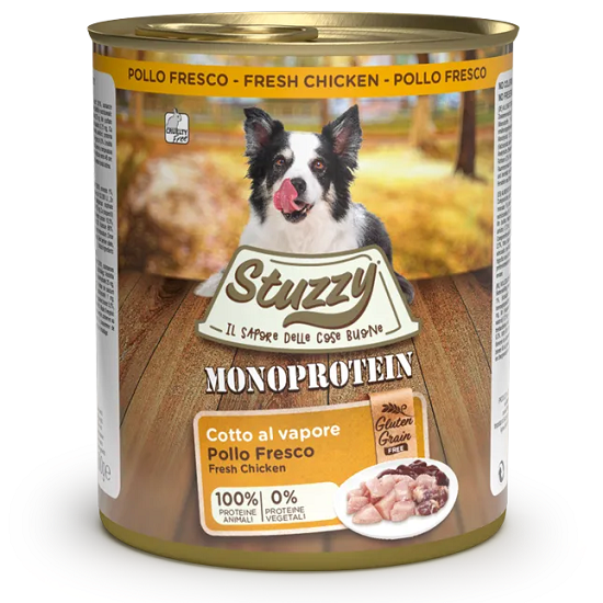 STUZZY MONO PERRO HÚMEDO POLLO | 800GR
