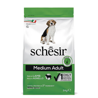 Schesir Cão Médio Adulto Manutenção Cordeiro - Ração seca para cão