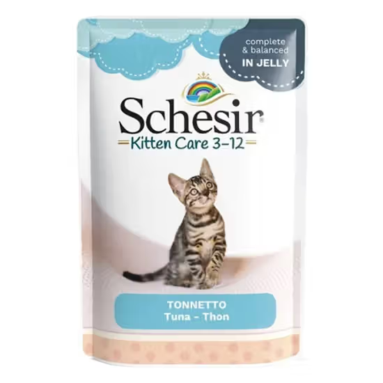 SCHESIR KITTEN HUMIDO ATUM SAQ.