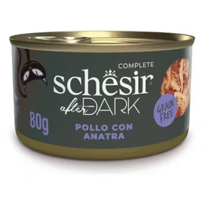 SCHESIR AFTER DARK GATO HUMIDO FRANGO/PATO FILETES