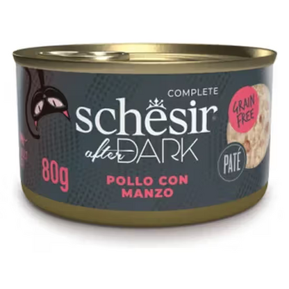 SCHESIR AFTER DARK PATE GATO HUMIDO FRANGO/CARNE