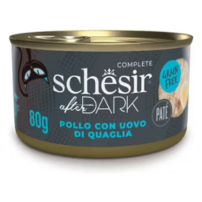 SCHESIR AFTER DARK GATO HUMIDO FRANGO/OVO