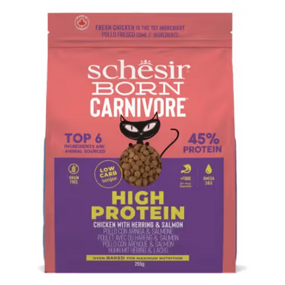 Schesir Born Carnivore Adult Cat Chicken Grain-Free - Dry cat food