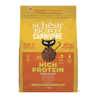 Schesir Born Carnivore Cat Adult Chicken &amp; Egg Cat Food