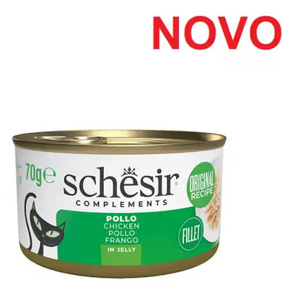 SCHESIR GATO HUMIDO FILETES FRANGO JELLY