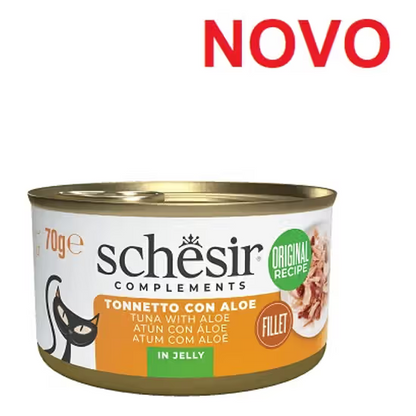 SCHESIR GATO HUMIDO ATUM/ALOE JELLY
