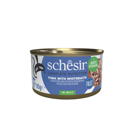 SCHESIR CAT WET FOOD TUNA/ANCHOVIES JELLY | 85G