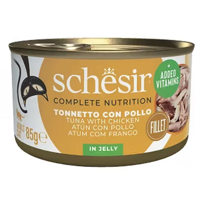 SCHESIR GATO HUMIDO ATUM/FRANGO JELLY