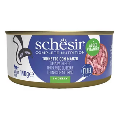 SCHESIR GATO HUMIDO ATUM/FILETE CARNE