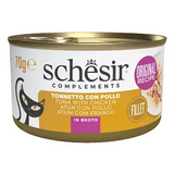 SCHESIR GATO HUMIDO ATUM/FRANGO CALDO