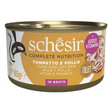 SCHESIR GATO HUMIDO ATUM/FRANGO CALDO COMPLETE NUTRITION