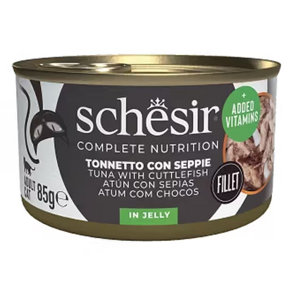 SCHESIR GATO HUMIDO ATUM/CHOCO GELEIA COMPLETE NUTRITION