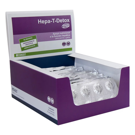 HEPA T DETOX - Suplemento para perro para soporte hepático