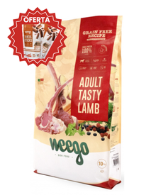 Weego Dog Grain Free Food Adult Tasty Lamb 10 KG