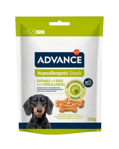 OFERTA: Ração Veterinária para Cão Advance Vet Dog Hypoallergenic | 10 kg + OFERTA Snack Advance Hypoallergenic 150gr