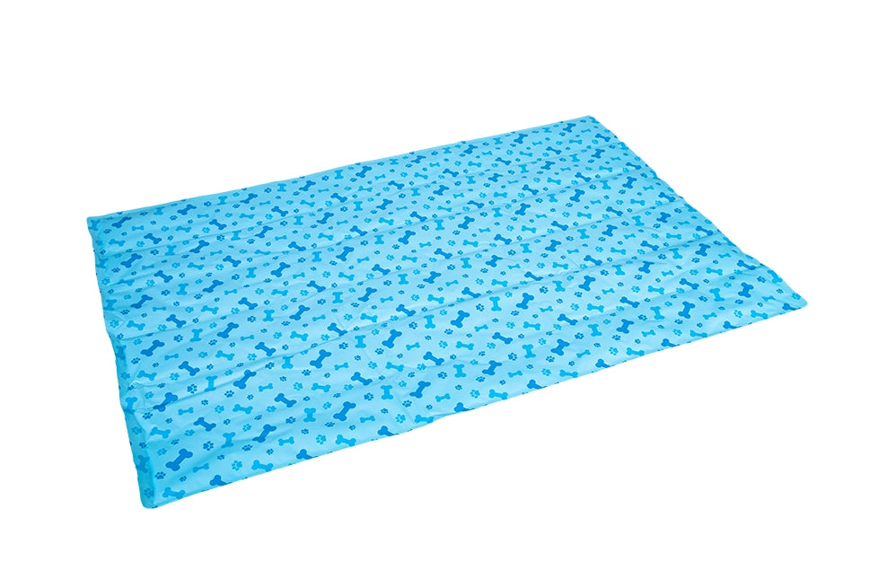 FREEDOG COOL BED ALUMINIUM BONES 50 x 40 cm - Cama refrescante para perro