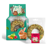 Little Loop Porquinho-da-índia, Coelho, Chinchila e Degu Ervas - Snack para roedores e coelhos