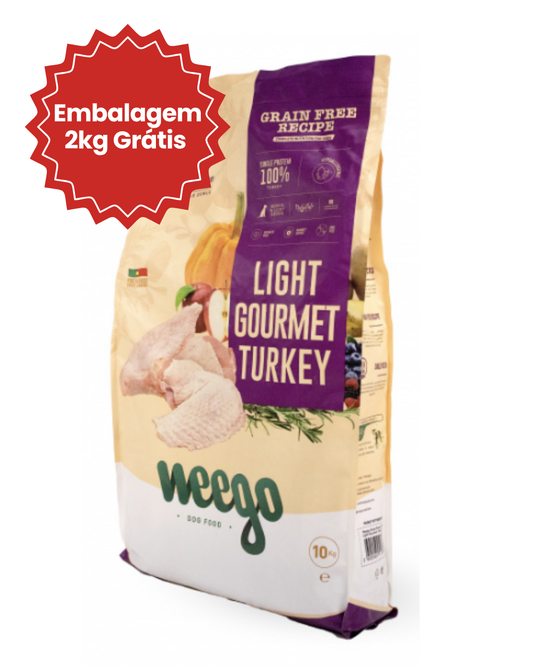 Weego Dog Grain Free Food Grain Free Adult Light Gourmet Pavo 10 KG