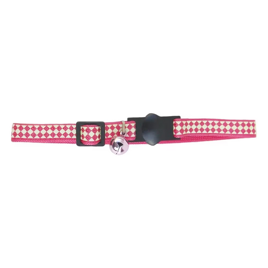 FREEDOG Collar Gato Cream (Rosa) - Cat collar