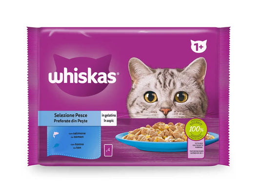 Whiskas Seleccion Pescado Gato Peixe - Ração húmida para gato