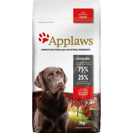 APPLAWS DOG DRY ADULTO RAZAS GRANDES POLLO | 2KG