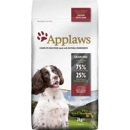 APPLAWS DOG DRY ADULTO RAZA PEQ MEDIANAS POLLO CORDERO | 2KG