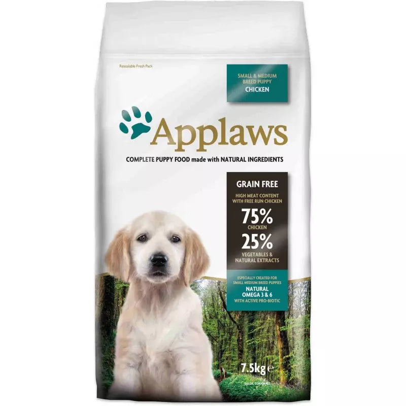 Applaws Cão Seco Cachorro Raças Pequenas e Médias Frango | 7.5Kg