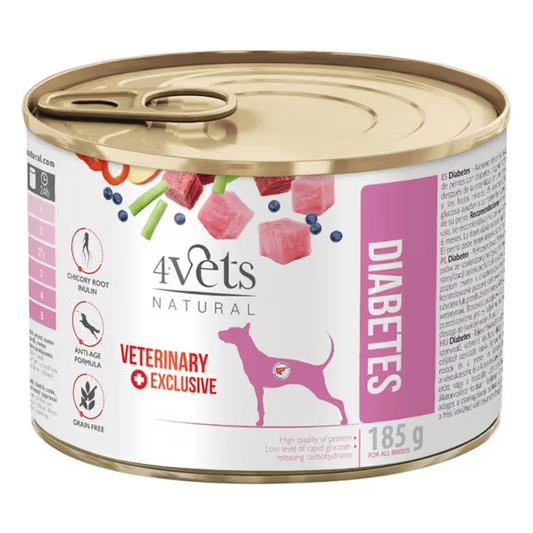 4VETS Dieta Veterinária Cão - Diabetes